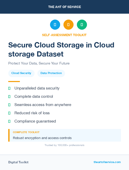 Secure Cloud Storage in Cloud storage Dataset