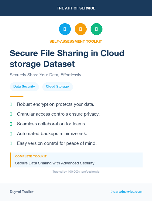 Secure File Sharing in Cloud storage Dataset