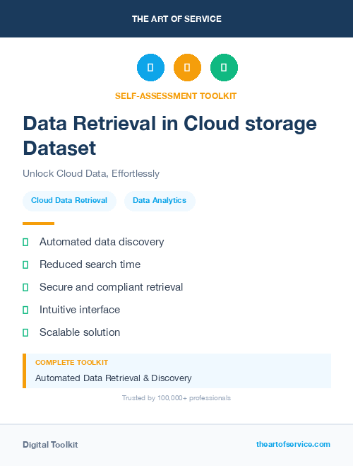 Data Retrieval in Cloud storage Dataset