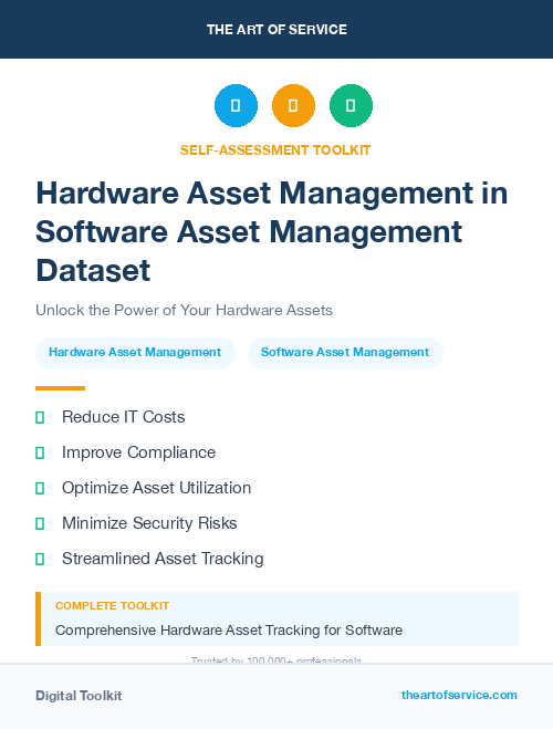 Hardware Asset Management in Software Asset Management Dataset