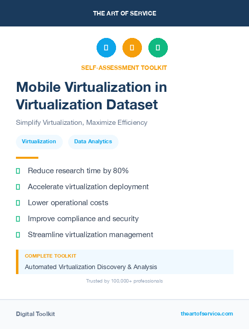 Mobile Virtualization in Virtualization Dataset