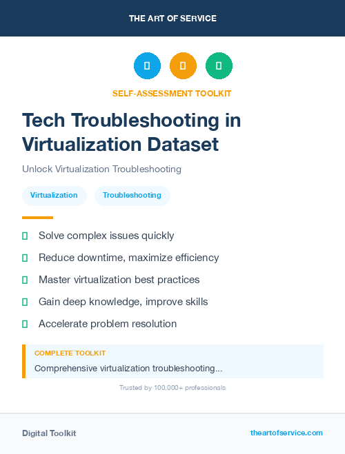 Tech Troubleshooting in Virtualization Dataset