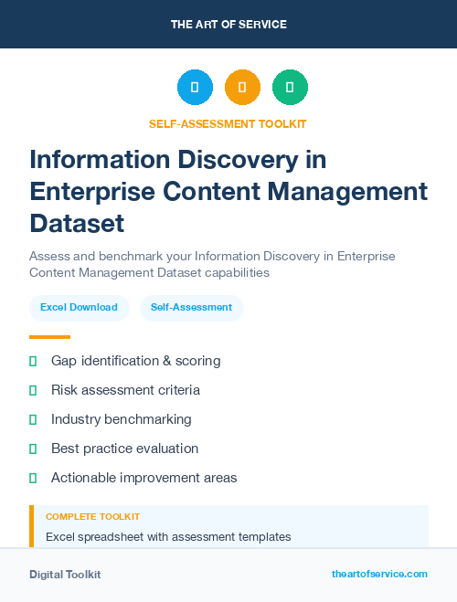 Information Discovery in Enterprise Content Management Dataset