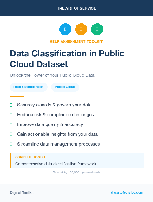 Data Classification in Public Cloud Dataset