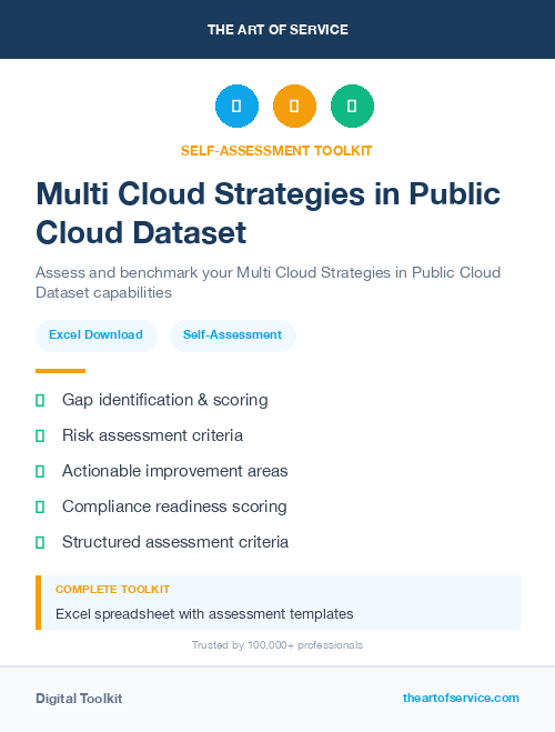 Multi Cloud Strategies in Public Cloud Dataset