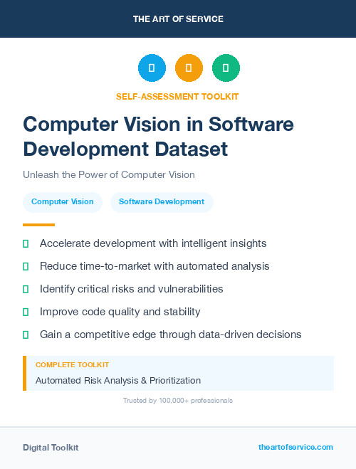 Computer Vision in Software Development Dataset