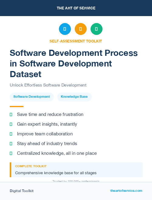 Software Development Process in Software Development Dataset