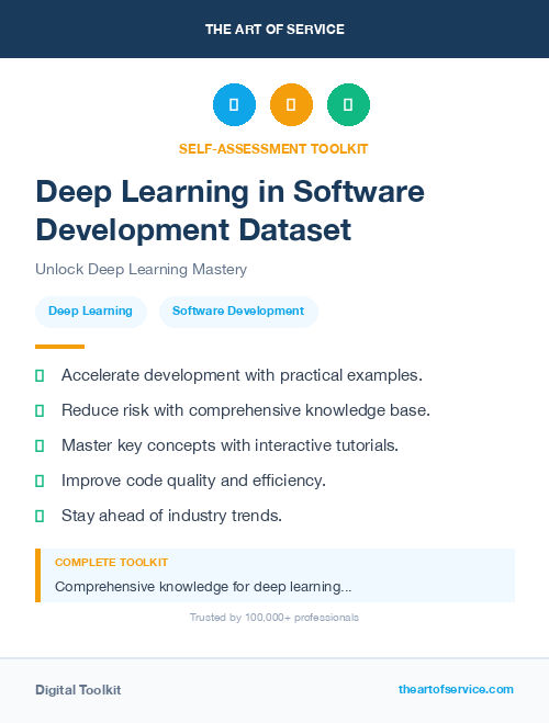 Deep Learning in Software Development Dataset