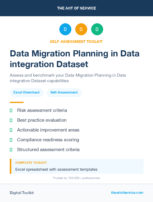 Data Migration Planning in Data integration Dataset