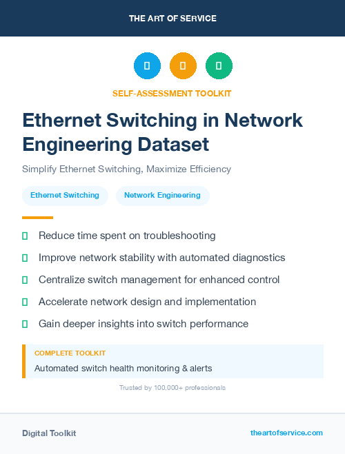 Ethernet Switching in Network Engineering Dataset