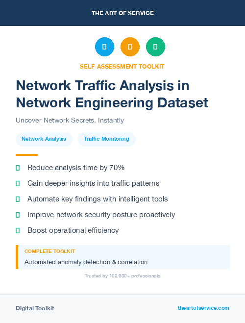 Network Traffic Analysis in Network Engineering Dataset