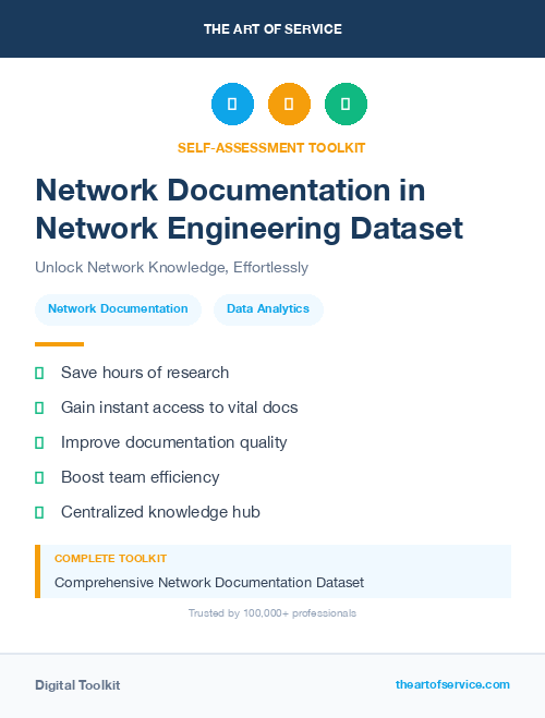 Network Documentation in Network Engineering Dataset