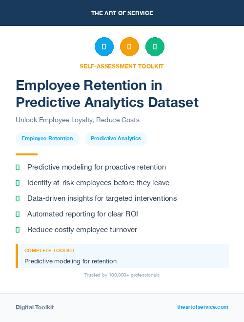 Employee Retention in Predictive Analytics Dataset