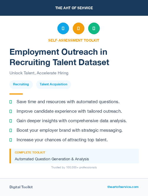 Employment Outreach in Recruiting Talent Dataset