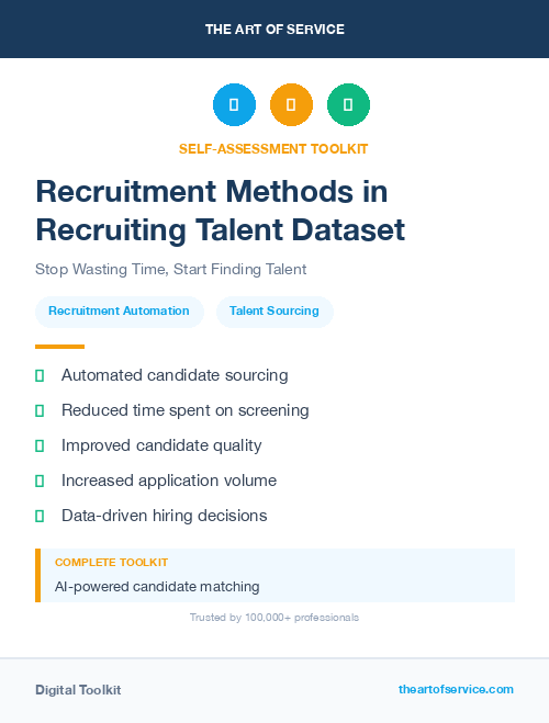 Recruitment Methods in Recruiting Talent Dataset