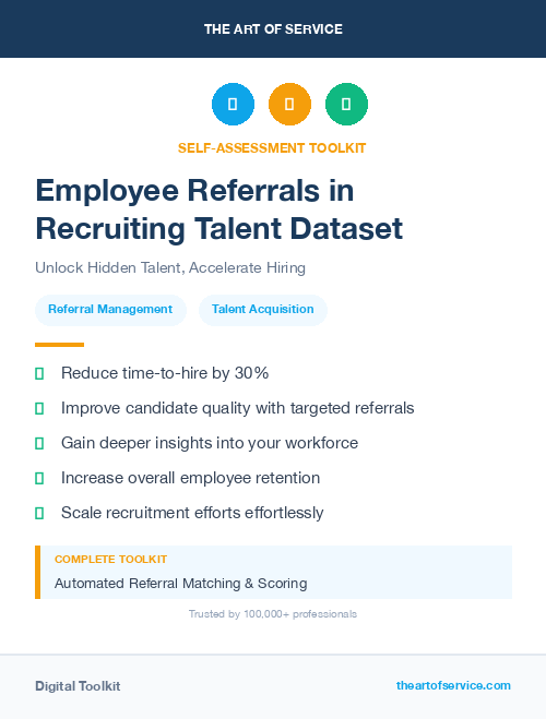 Employee Referrals in Recruiting Talent Dataset
