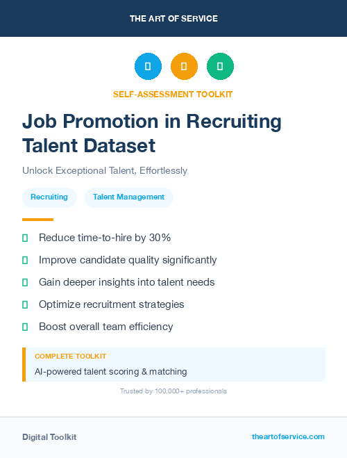 Job Promotion in Recruiting Talent Dataset