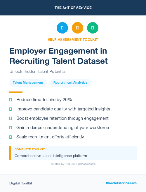 Employer Engagement in Recruiting Talent Dataset