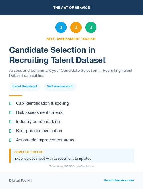 Candidate Selection in Recruiting Talent Dataset