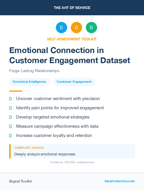 Emotional Connection in Customer Engagement Dataset
