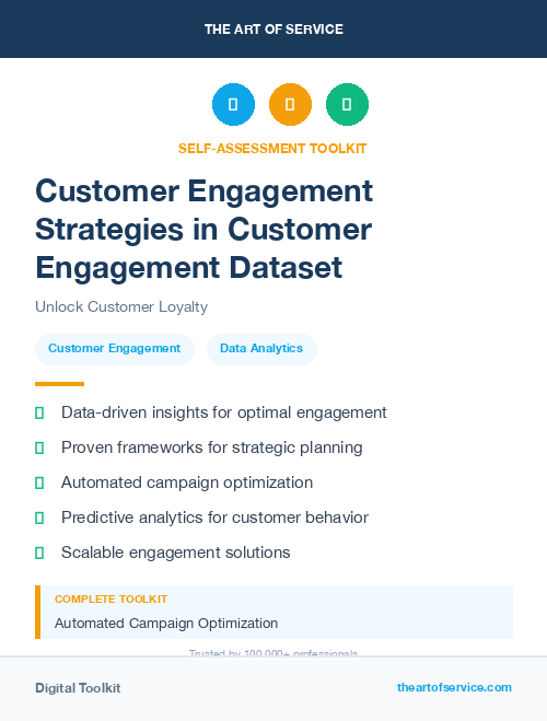 Customer Engagement Strategies in Customer Engagement Dataset