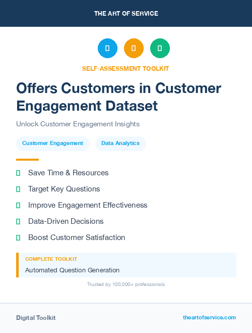 Offers Customers in Customer Engagement Dataset