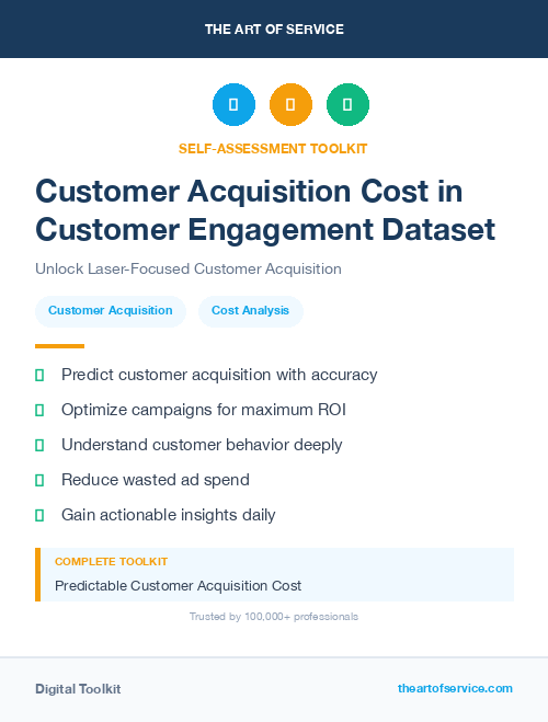 Customer Acquisition Cost in Customer Engagement Dataset
