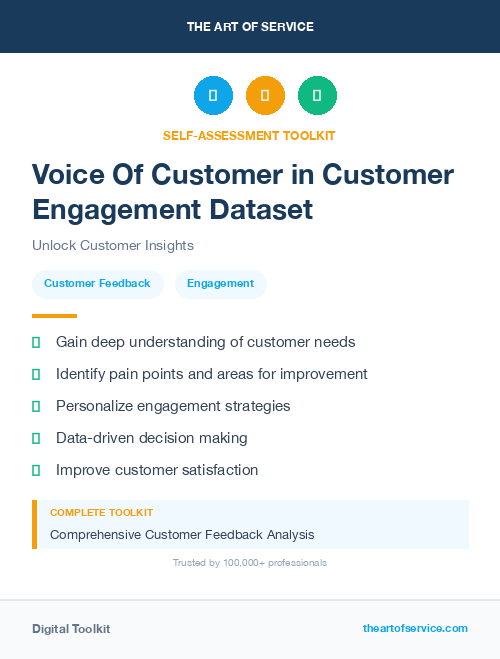 Voice Of Customer in Customer Engagement Dataset