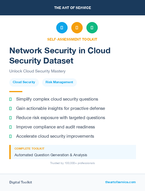 Network Security in Cloud Security Dataset
