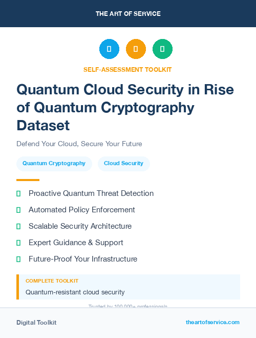 Quantum Cloud Security in Rise of Quantum Cryptography Dataset