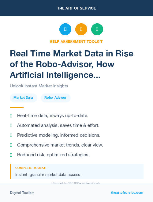 Real Time Market Data in Rise of the Robo-Advisor, How Artificial Intelligence is Transforming the Financial Industry Dataset