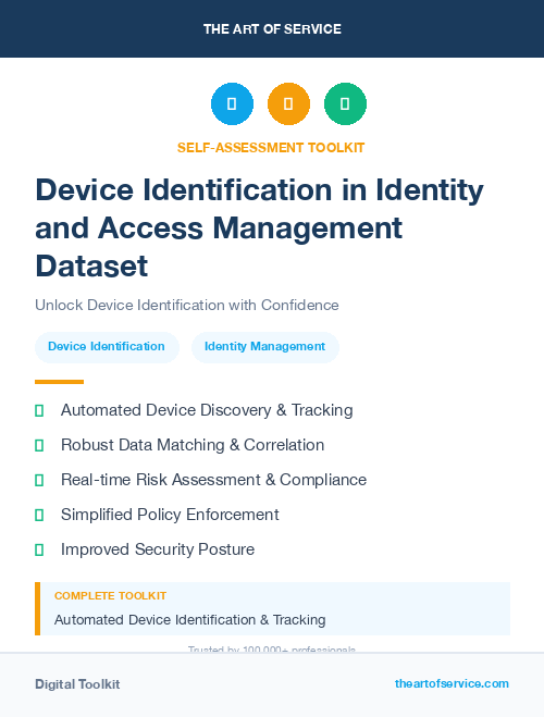 Device Identification in Identity and Access Management Dataset