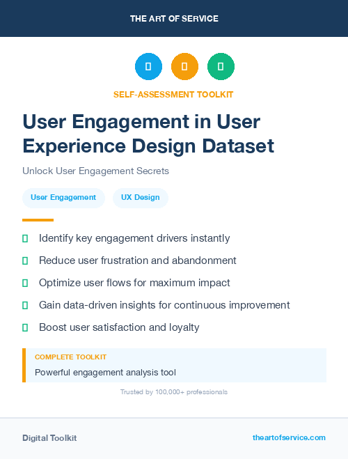 User Engagement in User Experience Design Dataset