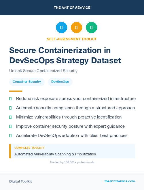 Secure Containerization in DevSecOps Strategy Dataset