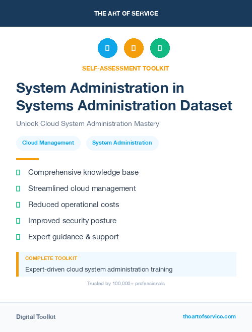 System Administration in Systems Administration Dataset