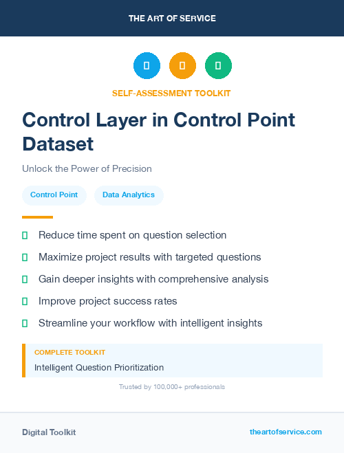 Control Layer in Control Point Dataset