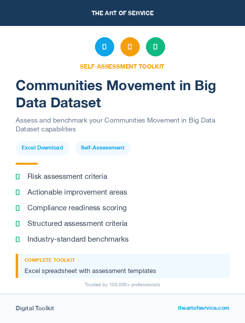 Communities Movement in Big Data Dataset