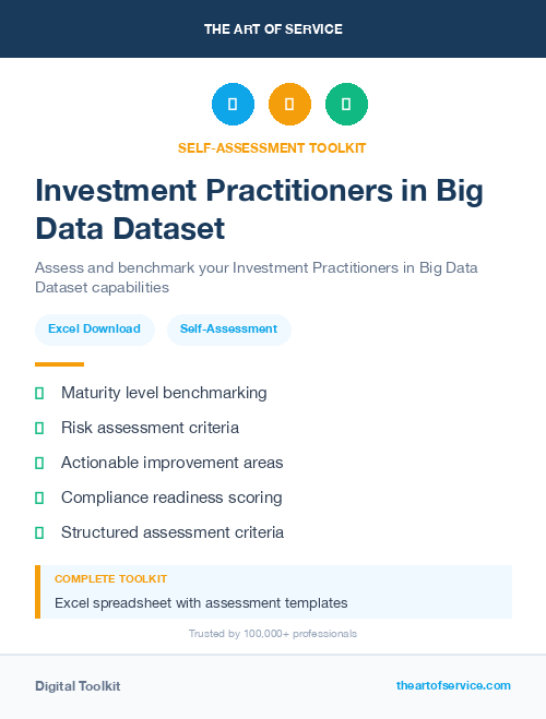 Investment Practitioners in Big Data Dataset