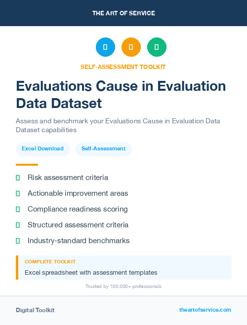 Evaluations Cause in Evaluation Data Dataset