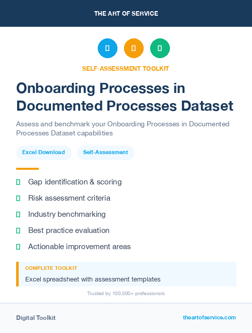 Onboarding Processes in Documented Processes Dataset