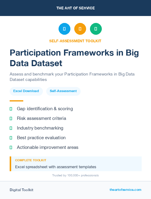 Participation Frameworks in Big Data Dataset