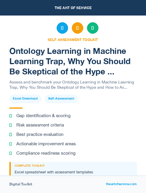 Ontology Learning in Machine Learning Trap, Why You Should Be Skeptical of the Hype and How to Avoid the Pitfalls of Data-Driven Decision Making Dataset