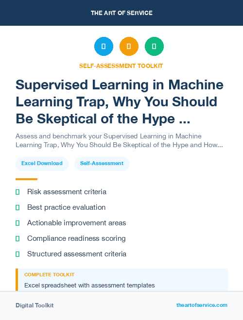 Supervised Learning in Machine Learning Trap, Why You Should Be Skeptical of the Hype and How to Avoid the Pitfalls of Data-Driven Decision Making Dataset
