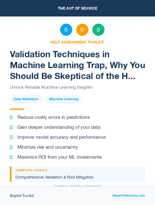 Validation Techniques in Machine Learning Trap, Why You Should Be Skeptical of the Hype and How to Avoid the Pitfalls of Data-Driven Decision Making Dataset