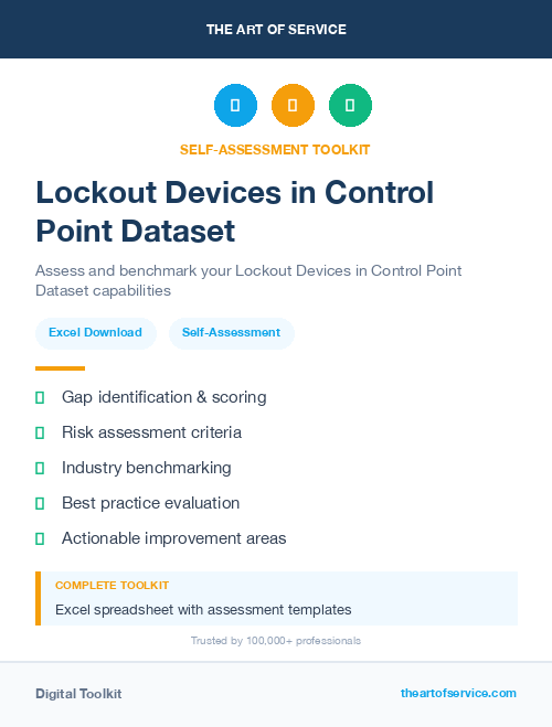 Lockout Devices in Control Point Dataset