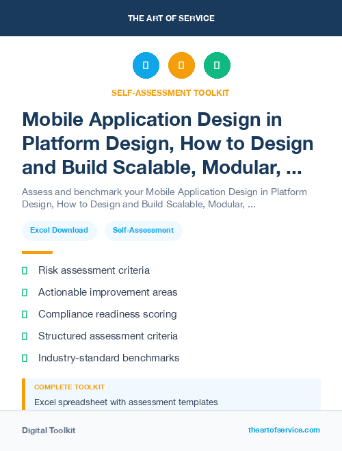 Mobile Application Design in Platform Design, How to Design and Build Scalable, Modular, and User-Centric Platforms Dataset