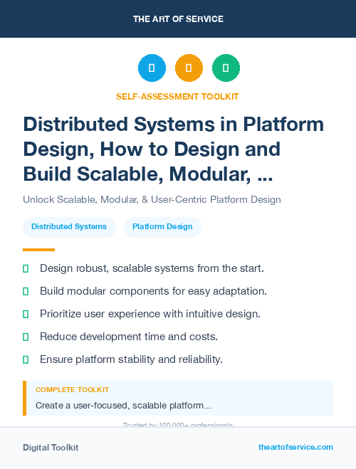 Distributed Systems in Platform Design, How to Design and Build Scalable, Modular, and User-Centric Platforms Dataset