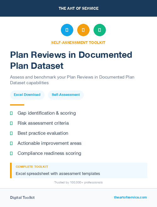Plan Reviews in Documented Plan Dataset