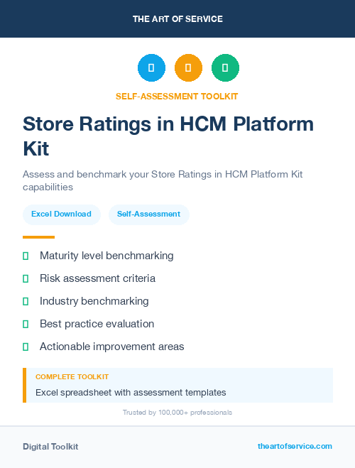 Store Ratings in HCM Platform Kit