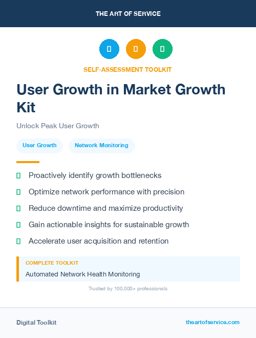 User Growth in Market Growth Kit